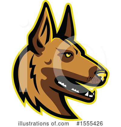 Royalty-Free (RF) Dog Clipart Illustration by patrimonio - Stock Sample #1555426