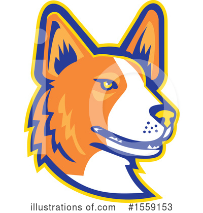 Royalty-Free (RF) Dog Clipart Illustration by patrimonio - Stock Sample #1559153