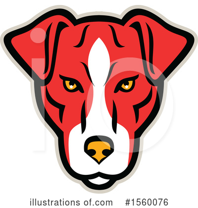 Royalty-Free (RF) Dog Clipart Illustration by patrimonio - Stock Sample #1560076