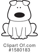 Dog Clipart #1580183 by Johnny Sajem