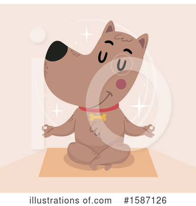 Meditating Clipart #1587126 by BNP Design Studio