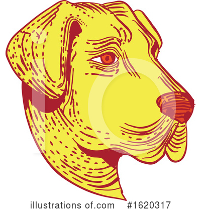 Royalty-Free (RF) Dog Clipart Illustration by patrimonio - Stock Sample #1620317