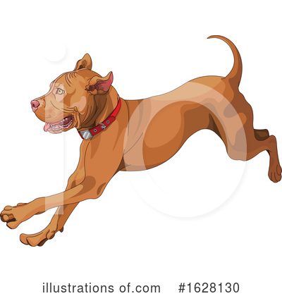 Pit Bull Clipart #1628130 by Pushkin