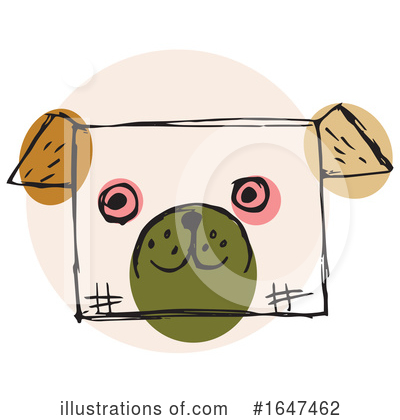 Royalty-Free (RF) Dog Clipart Illustration by Cherie Reve - Stock Sample #1647462