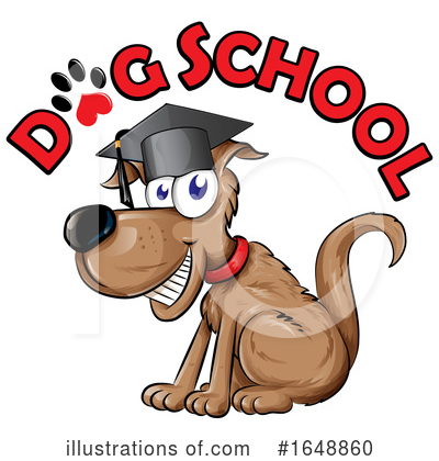 Royalty-Free (RF) Dog Clipart Illustration by Domenico Condello - Stock Sample #1648860