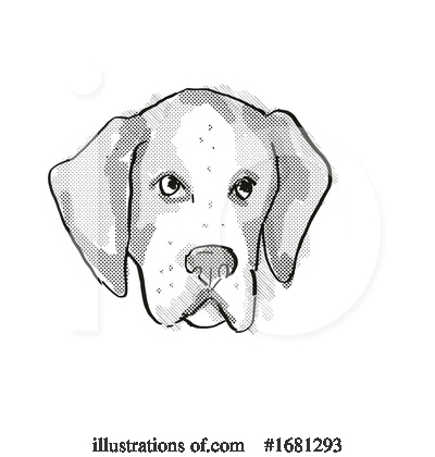 Royalty-Free (RF) Dog Clipart Illustration by patrimonio - Stock Sample #1681293