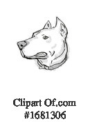 Dog Clipart #1681306 by patrimonio