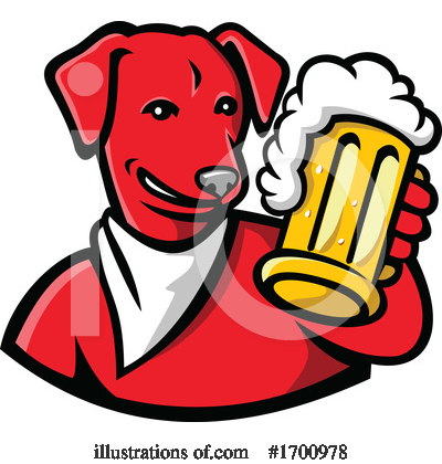 Royalty-Free (RF) Dog Clipart Illustration by patrimonio - Stock Sample #1700978