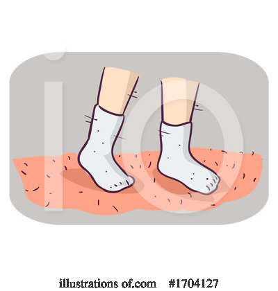 Sock Clipart #1704127 by BNP Design Studio
