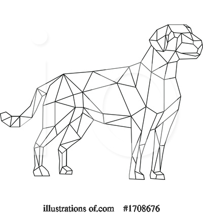 Royalty-Free (RF) Dog Clipart Illustration by patrimonio - Stock Sample #1708676