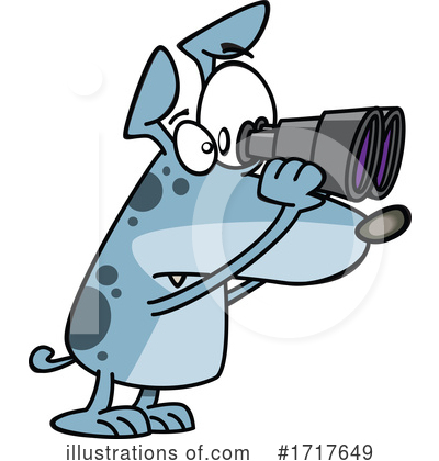 Binoculars Clipart #1717649 by toonaday