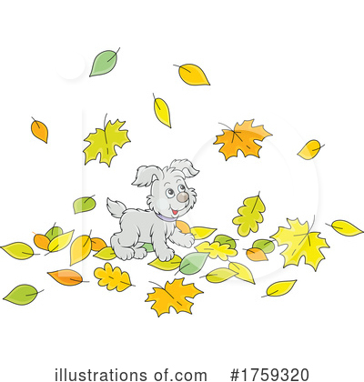 Autumn Leaves Clipart #1759320 by Alex Bannykh