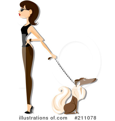 Royalty-Free (RF) Dog Clipart Illustration by BNP Design Studio - Stock Sample #211078