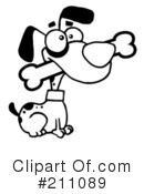 Dog Clipart #211089 by Hit Toon