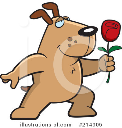 Royalty-Free (RF) Dog Clipart Illustration by Cory Thoman - Stock Sample #214905