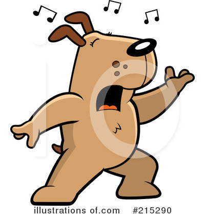 Royalty-Free (RF) Dog Clipart Illustration by Cory Thoman - Stock Sample #215290