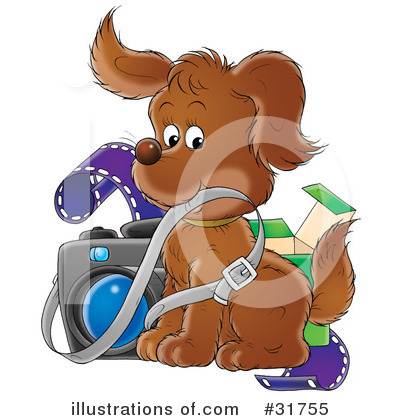 Royalty-Free (RF) Dog Clipart Illustration by Alex Bannykh - Stock Sample #31755