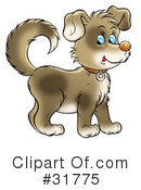 Dog Clipart #31775 by Alex Bannykh