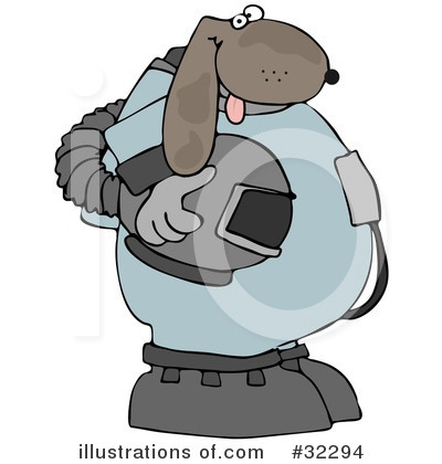 Royalty-Free (RF) Dog Clipart Illustration by djart - Stock Sample #32294