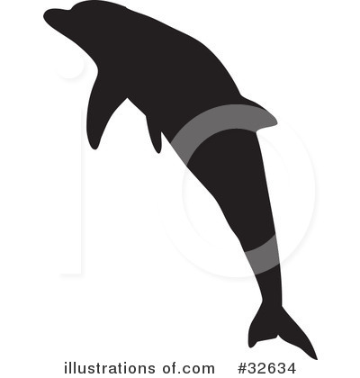 Dolphin Clipart #32634 by KJ Pargeter