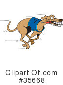 Dog Clipart #35668 by Dennis Holmes Designs