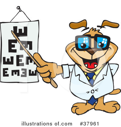 Optometrist Clipart #37961 by Dennis Holmes Designs