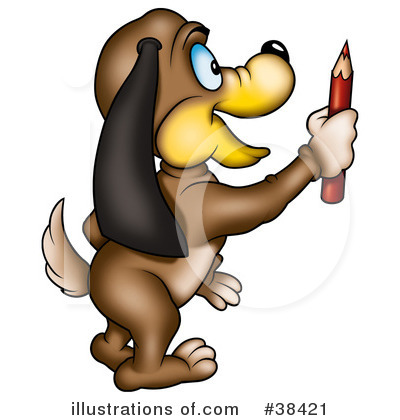 Royalty-Free (RF) Dog Clipart Illustration by dero - Stock Sample #38421