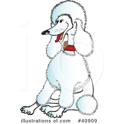 Royalty-Free (RF) Dog Clipart Illustration by Snowy - Stock Sample #40909