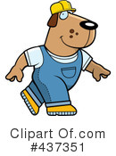Dog Clipart #437351 by Cory Thoman