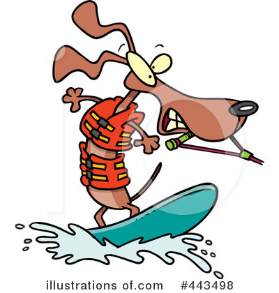 Wakeboarding Clipart #443498 by toonaday