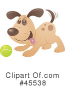 Dog Clipart #45538 by John Schwegel