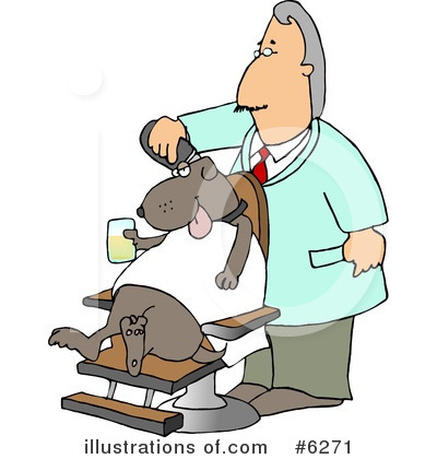 Royalty-Free (RF) Dog Clipart Illustration by djart - Stock Sample #6271