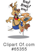 Dog Clipart #65355 by Dennis Holmes Designs
