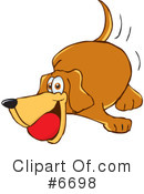 Dog Clipart #6698 by Mascot Junction