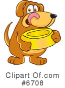 Dog Clipart #6708 by Mascot Junction