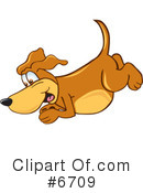 Dog Clipart #6709 by Mascot Junction