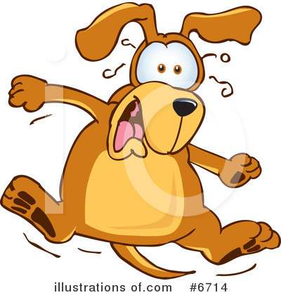 Hound Dog Clipart #6714 by Mascot Junction