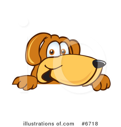 Hound Dog Clipart #6718 by Mascot Junction