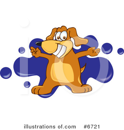 Dog Clipart #6721 by Mascot Junction