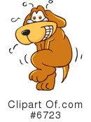 Dog Clipart #6723 by Mascot Junction
