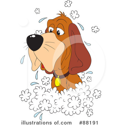 Royalty-Free (RF) Dog Clipart Illustration by Alex Bannykh - Stock Sample #88191
