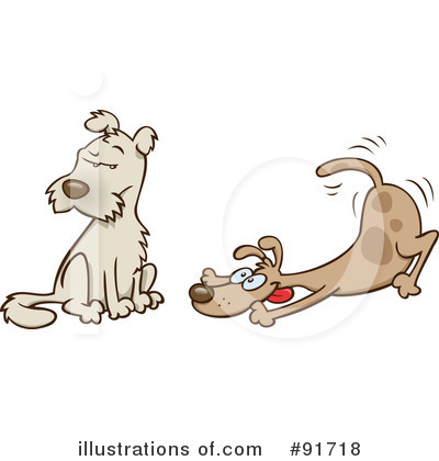 Royalty-Free (RF) Dog Clipart Illustration by gnurf - Stock Sample #91718