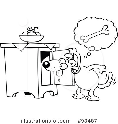 Royalty-Free (RF) Dog Clipart Illustration by gnurf - Stock Sample #93467