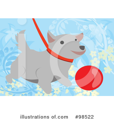 Royalty-Free (RF) Dog Clipart Illustration by mayawizard101 - Stock Sample #98522