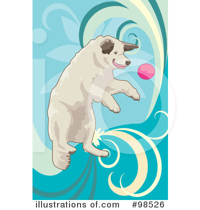 Royalty-Free (RF) Dog Clipart Illustration by mayawizard101 - Stock Sample #98526