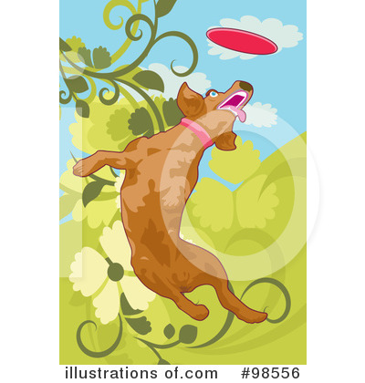 Royalty-Free (RF) Dog Clipart Illustration by mayawizard101 - Stock Sample #98556