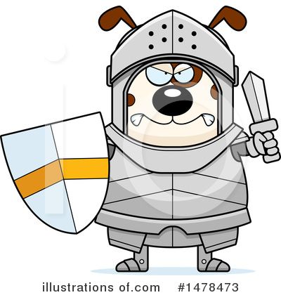Royalty-Free (RF) Dog Knight Clipart Illustration by Cory Thoman - Stock Sample #1478473