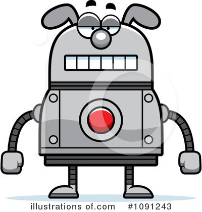 Royalty-Free (RF) Dog Robot Clipart Illustration by Cory Thoman - Stock Sample #1091243