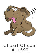 Dogs Clipart #11699 by AtStockIllustration