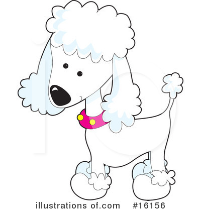 Poodles Clipart #16156 by Maria Bell